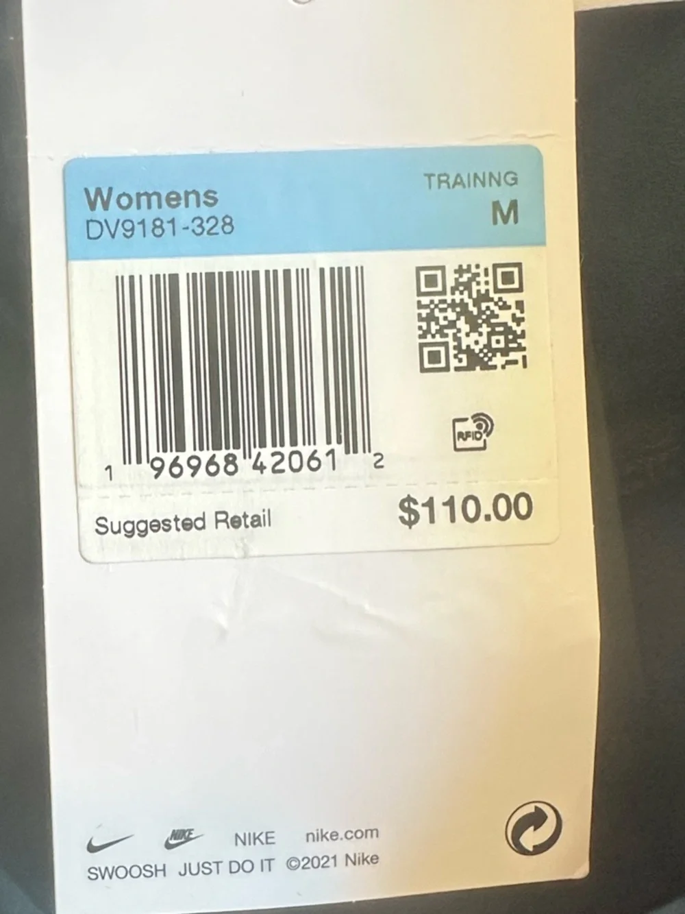 Nike new tags